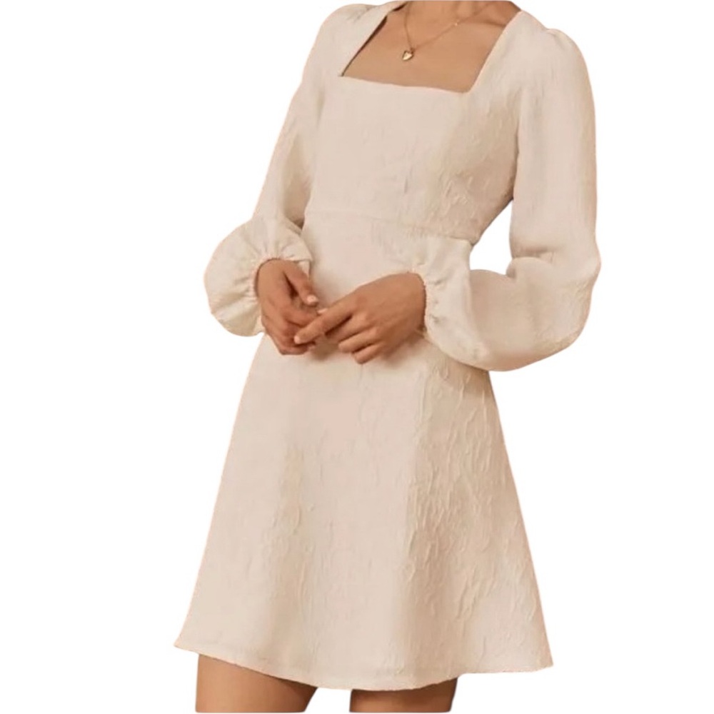 Sachin & Babi Ivory Rhinebeck Mini Dress size 8, bridal,
Bachelorette, wedding